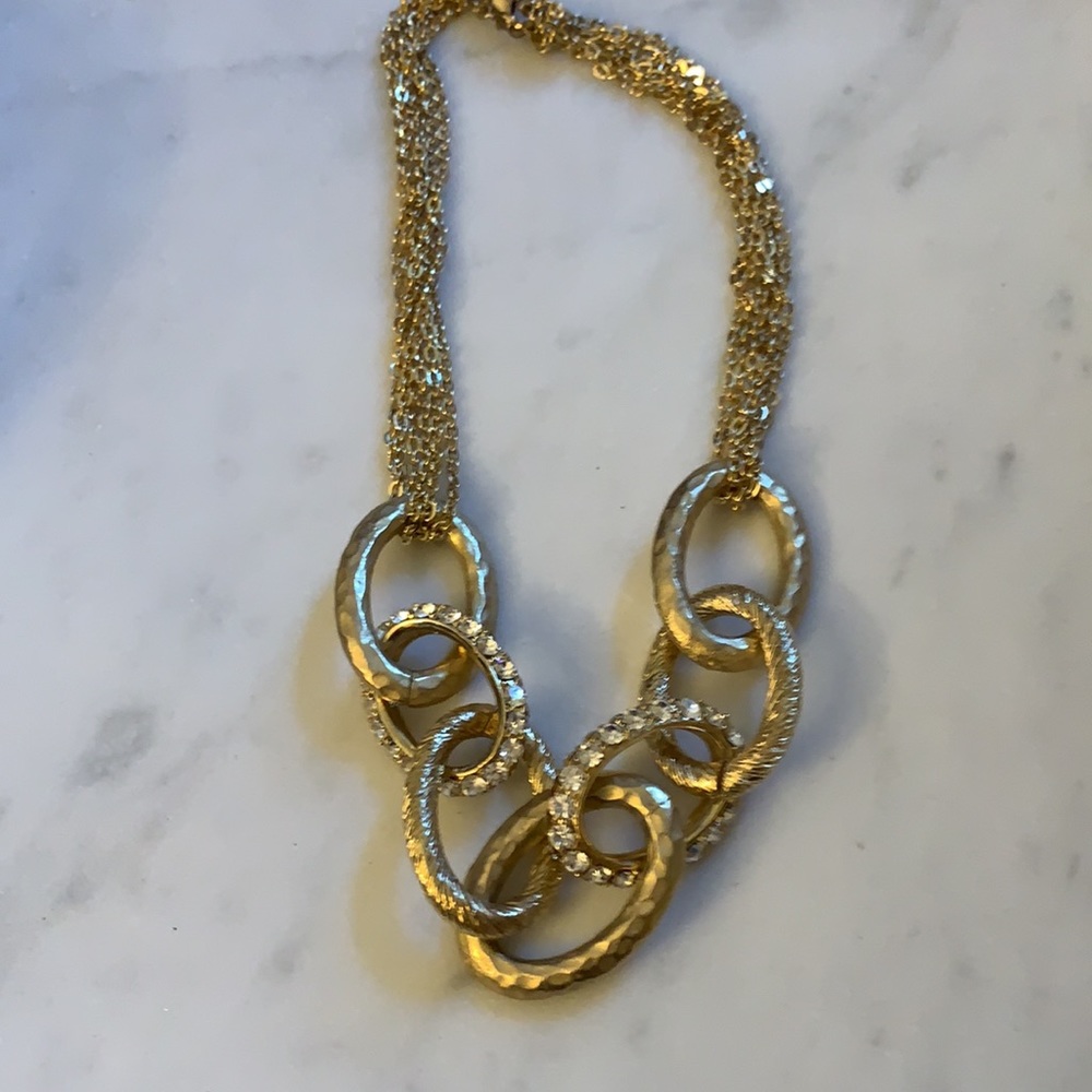 Fashion Gold Statement Necklace